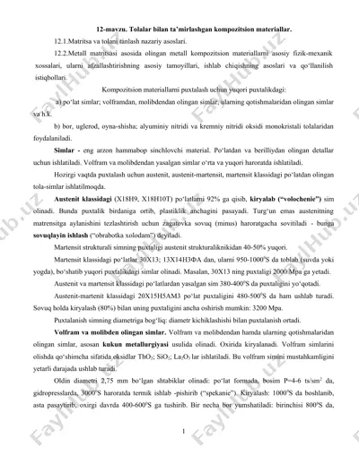 kompozitsion materiallar — DOCX