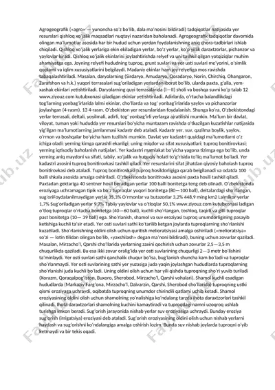 agrogeografik tadqiqotlar — DOCX