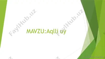 aqlliuy — PPTX