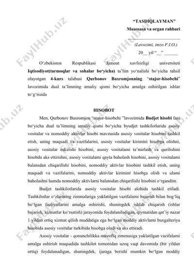 dual ta’lim hisoboti — DOCX