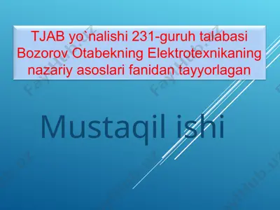uch fazali tokning simmetrik shakli — PPT