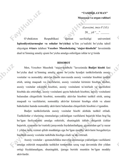 amaliy ishlar/iqtisodiyot — DOCX