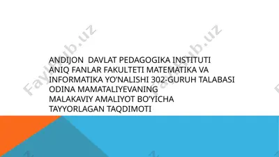 "4+2" ta'lim shakli - nazariyasi va amaliyotning uyg'unligi — PPTX