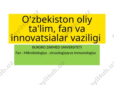 parranda grippi virusi — PPTX