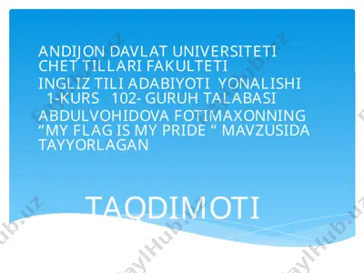 my flag is my pride — PPTX