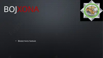 bojxona chiqish maqsadi haqida qonun — PPTX