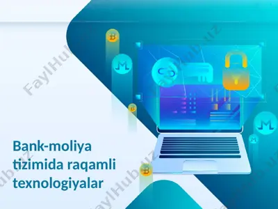 bank-moliya tizimida raqamli texnologiyalar — PPTX