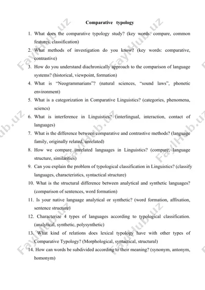 ta'riflashiluvchi tipologiya — DOCX