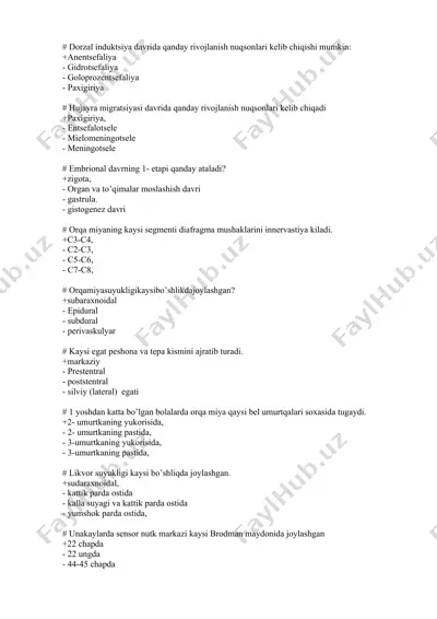 anatomik beyin atlas — DOCX