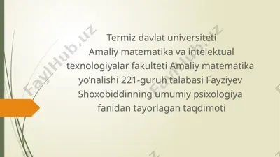 elektronpedagogika asoslari — PPTX