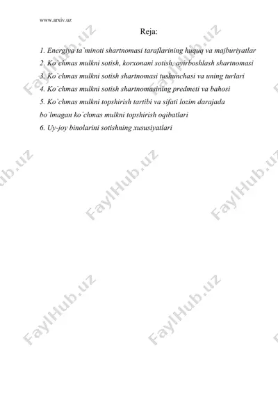 enеrgiya tа`minоti shаrtnоmаsi — DOC