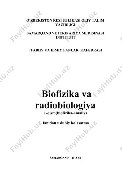 turli moddalarning konsentratsiyasini aniqlash — DOCX