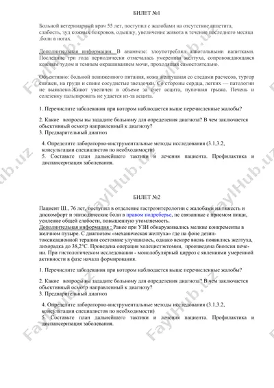 больной ветеринарный случай — DOCX