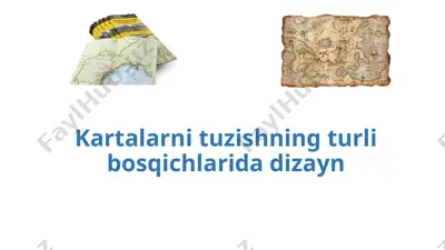 kartalar nituzishning turli bosqichlari dizayni — PPTX