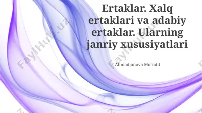 ertaklar — PPTX