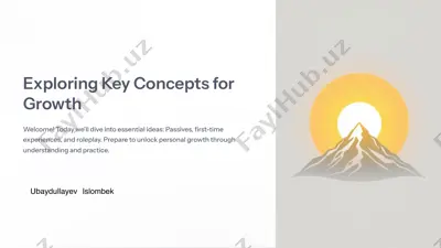 exploring key concepts for growth — PDF