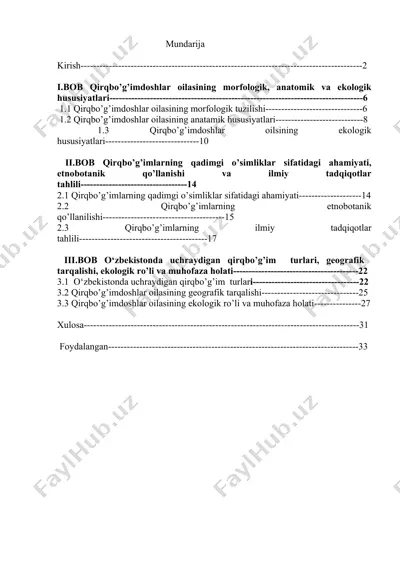 qirqbo’g’imdoshlar haqida ilmiy tadqiqot — DOCX