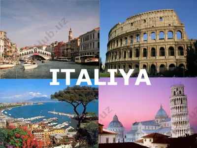 italiya tashrif qog'ozi — PPTX