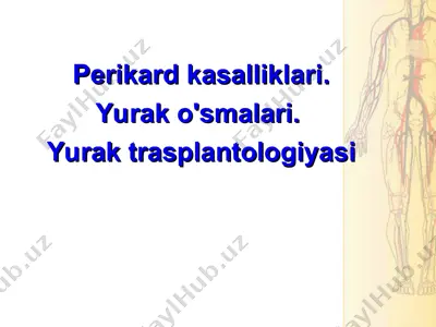 perikard kasalliklari — PPT