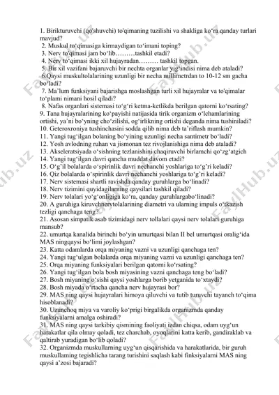 anatomik qo'shuvchilar haqida — DOCX