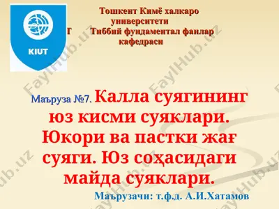 kalla suyagini yuz kismlari suyaklari — PPT