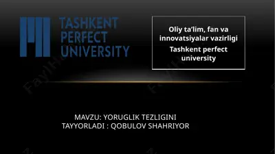 yorugʻlik tezligi — PPTX