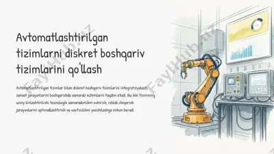 avtomatlashtirilgan tizimlar — PPTX