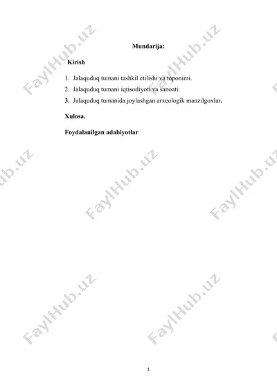 jalaquduq tumani haqida — DOCX