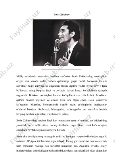 botir zokirov — DOCX