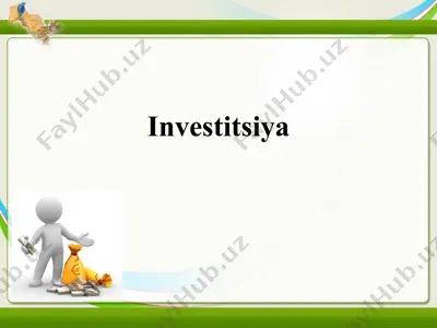 investitsiya — PPT