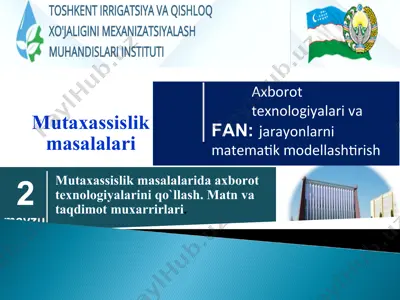 amaliy axborot texnologiyalari — DOCX