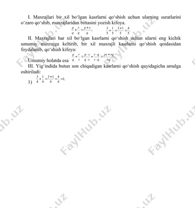 sontushunchasinikiritish, unikengaytirish va sonlar ustida amallar bajarish metodikasi — PPTX