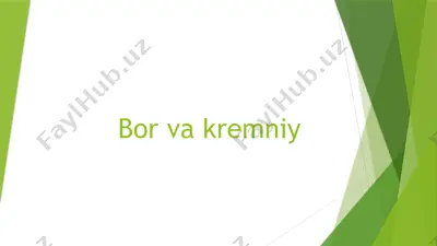bor — PPTX