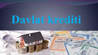 davlatkrediti — PPTX