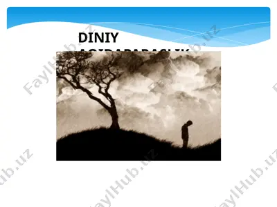 diniy aqidaparaslik — PPTX