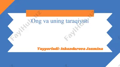 ong va jamiyat o'rtasidagi bog'lanish — PPTX