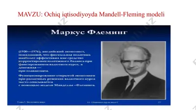 mandell-fleming modeli — PPTX