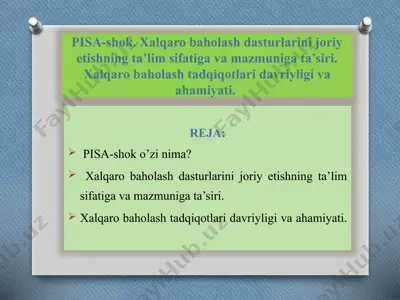 pisa-shok — PPTX
