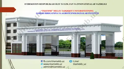 ekologik siyosat va uni amalga oshirishning iqtisodiy mexanizmi — PPTX