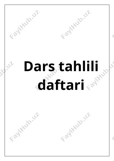 dars tahlili daftari — DOC