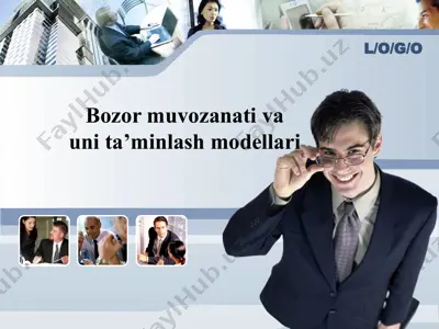 bozor muvozanati vauni ta’minlash modellari — PPT