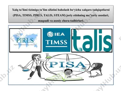 xalqarotadqiqotlar va ta'lim sifati — PPTX
