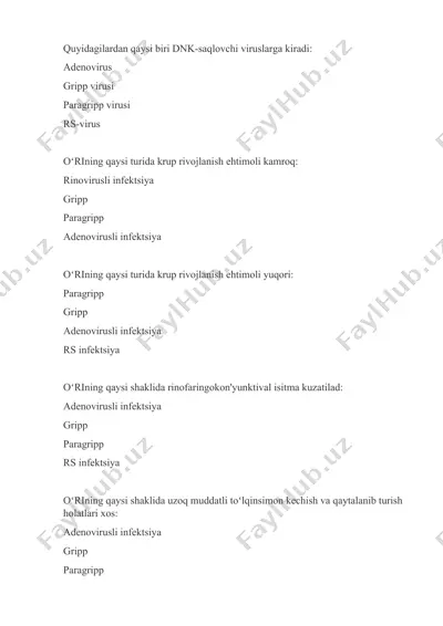 adenovirus — DOCX