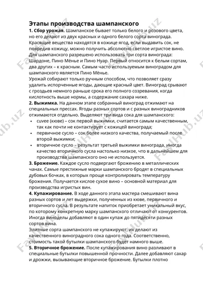 шампанское — DOCX