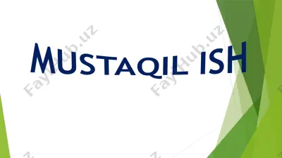tarbiyaning umumiy metodlari: taʼlim va tarbiya yoʻllari — PPTX