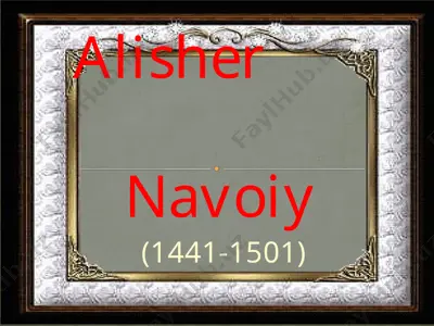 nizomiddin mir alisher navoiy — PPTX
