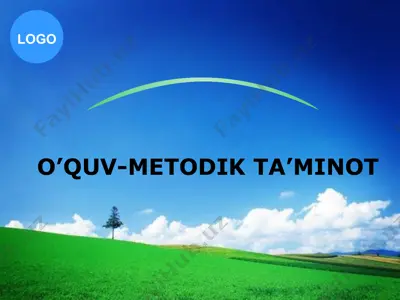 o’quv-metodiktа’minоt — PPTX
