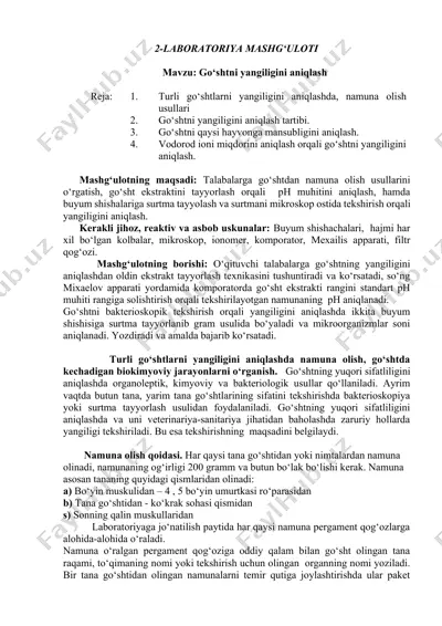 laboratoriya mashg‘uloti — DOCX
