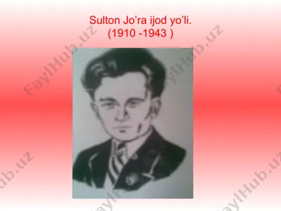 sulton jo’ra ijod yo’li — PPT