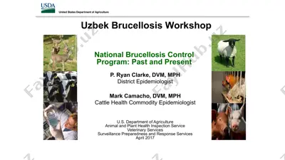 national brucellosis control program: past and present — PPTX
